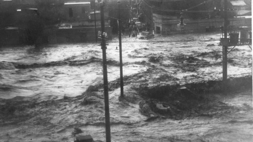 Córdoba- inundaciones en La Cañada