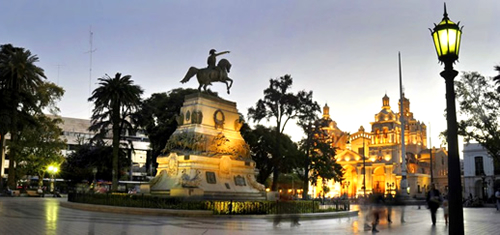 turismo en córdoba, centro de la ciudad, argentina